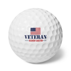 Veteran Recovery Coalition Golf Balls, 6pcs