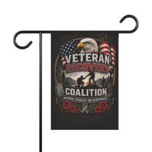 Veteran Pride Outdoor Garden Banner