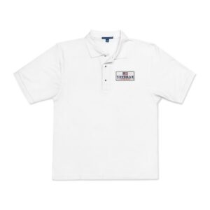 Veteran Recovery Coalition Embroidered White Polo