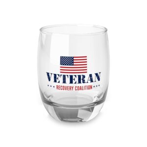 Veteran Recovery Coalition Whiskey Glass