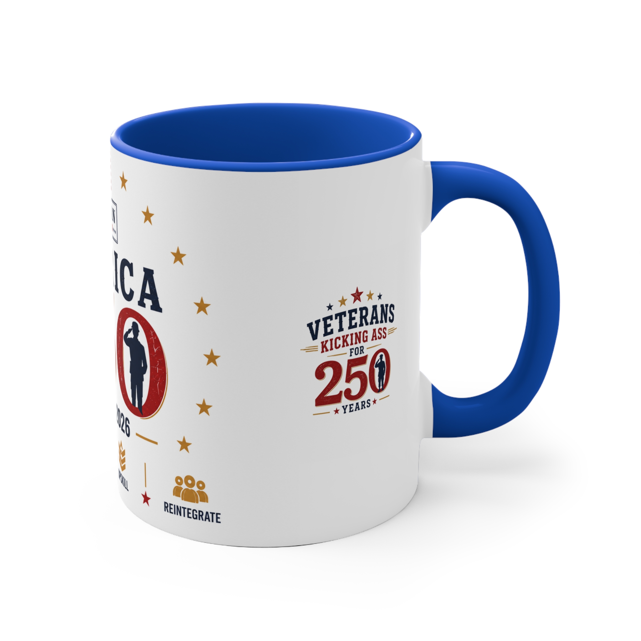 America 250 Veteran Mug — 1776–2026 Commemorative Accent Coffee Cup - Image 3