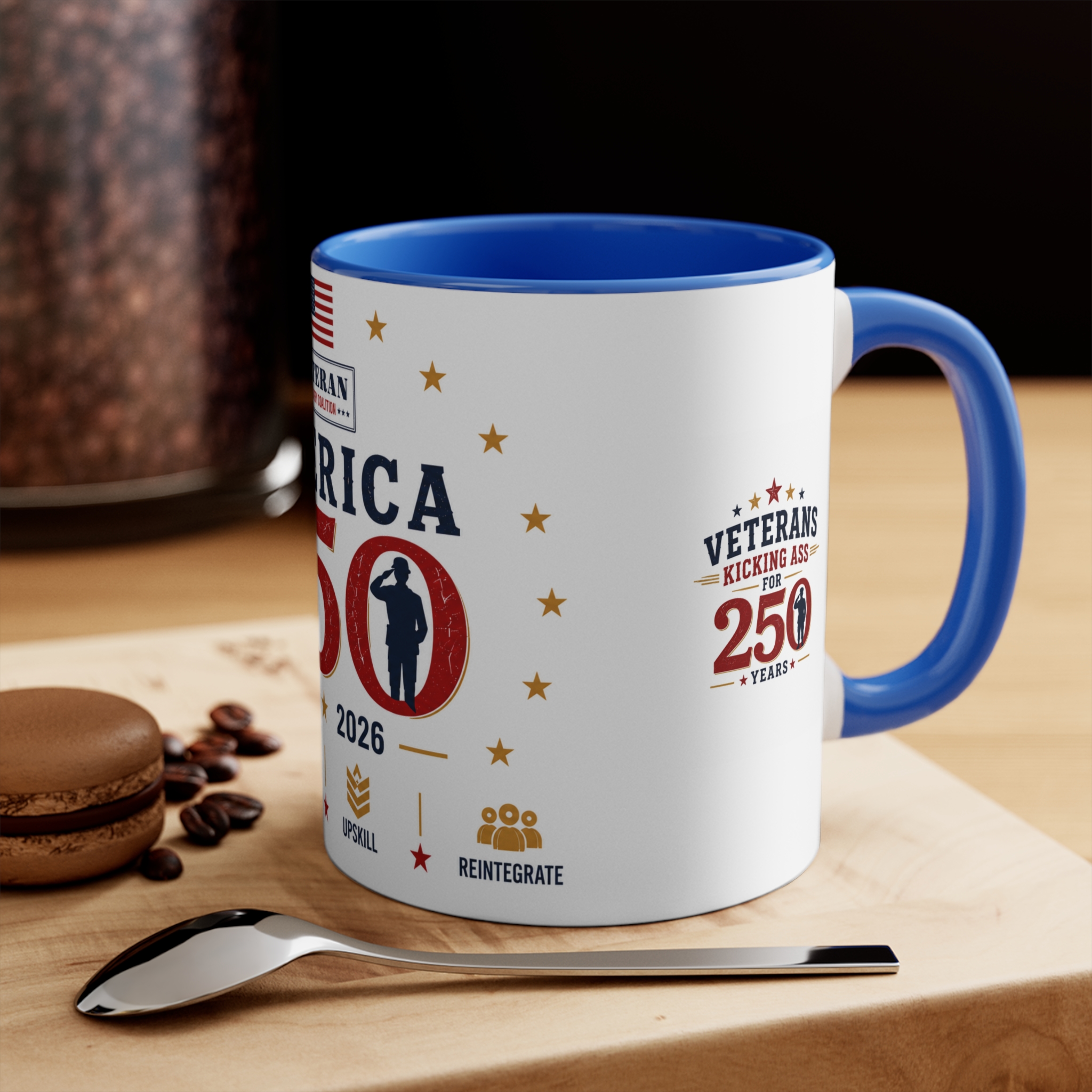 America 250 Veteran Mug — 1776–2026 Commemorative Accent Coffee Cup - Image 4